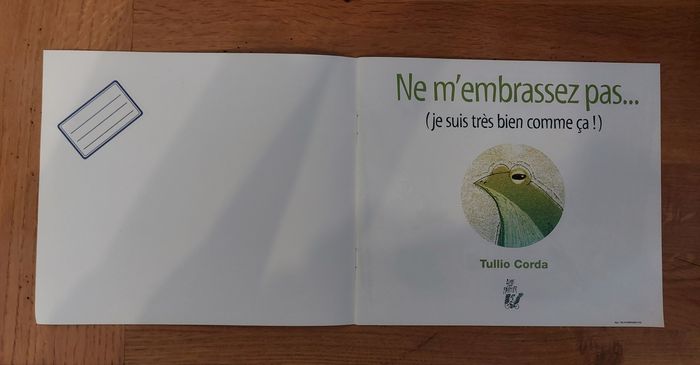 Ne m'embrassez pas je suis très bien comme ça - lire c'est partir - photo numéro 2