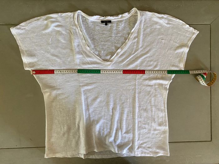 Tee shirt Massimo Dutti blanc taille M - photo numéro 14