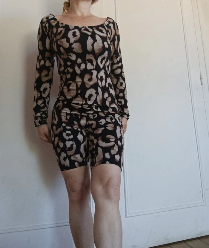 💎 combi short moulant t s 36 h&M léopard - photo numéro 12