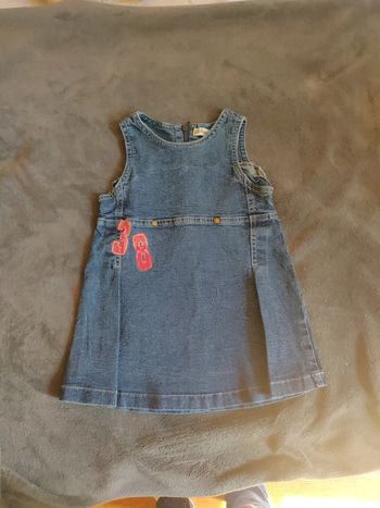 Robe en jean 2 ans