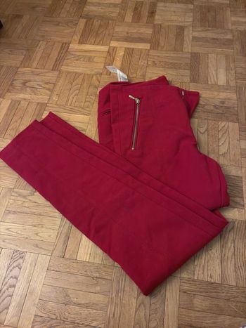 Pantalon rouge Zara