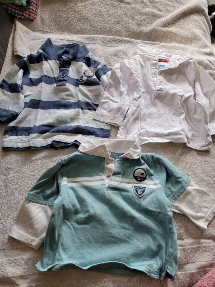 Lot de 5 tee-shirts manches longues 6 mois