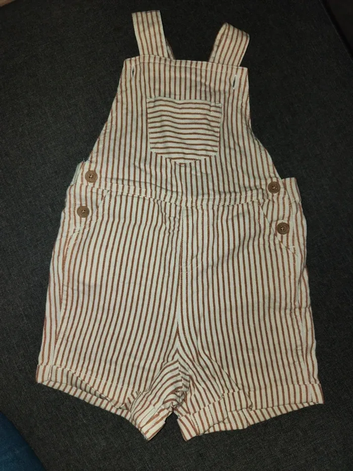 Lot 2 salopettes shorts - photo numéro 2
