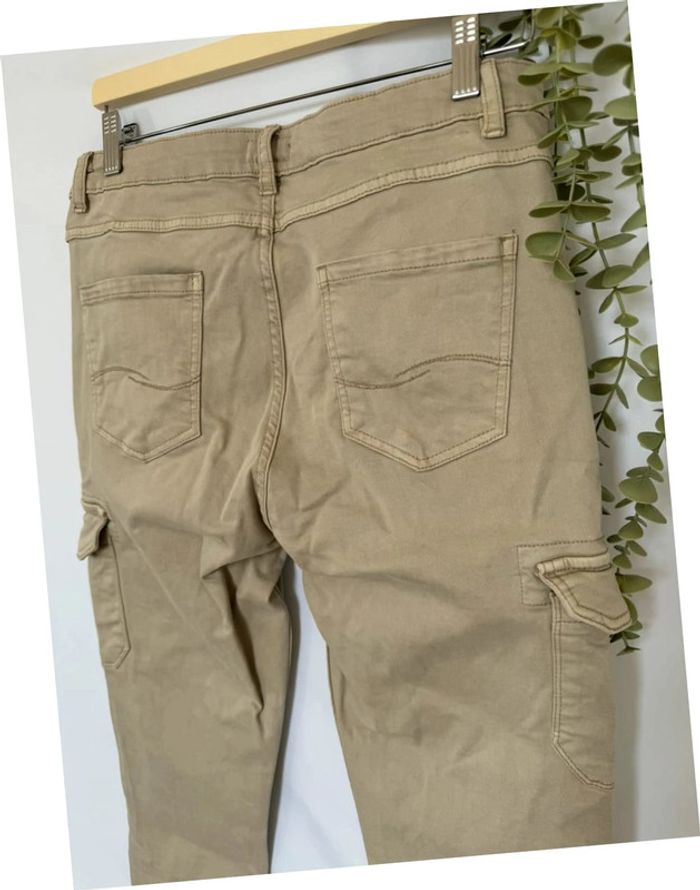 Pantalon cargo beige Skinny taille 42 - photo numéro 5