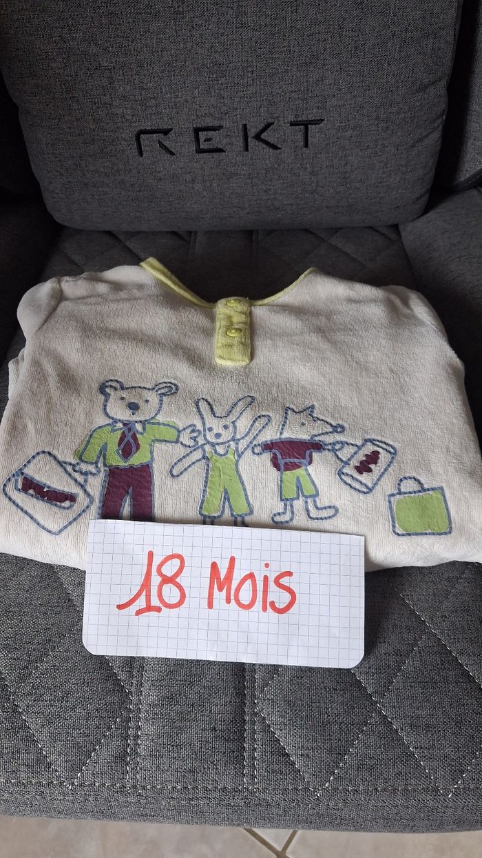 Pyjama 18 mois