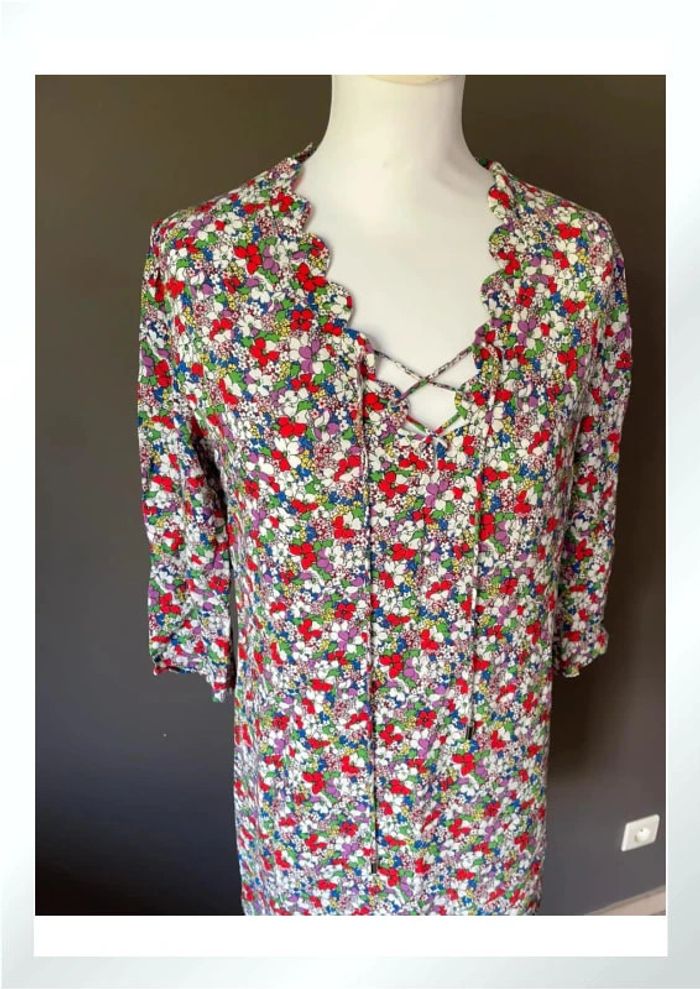 Robe fleurie Claudie Pierlot - photo numéro 8