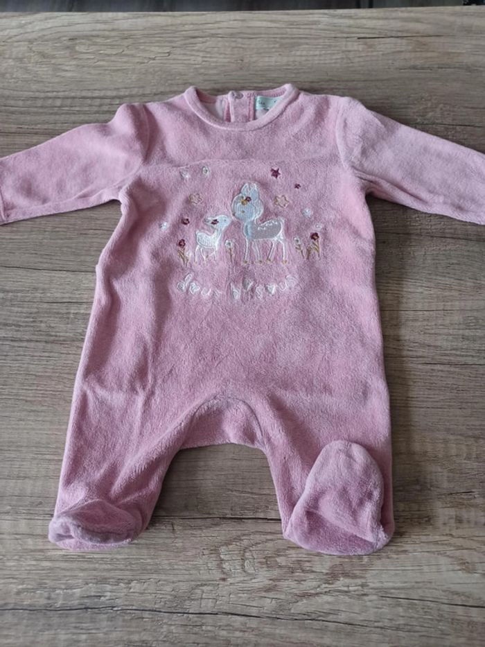Lot pyjamas rose et 2 blancs - photo numéro 4