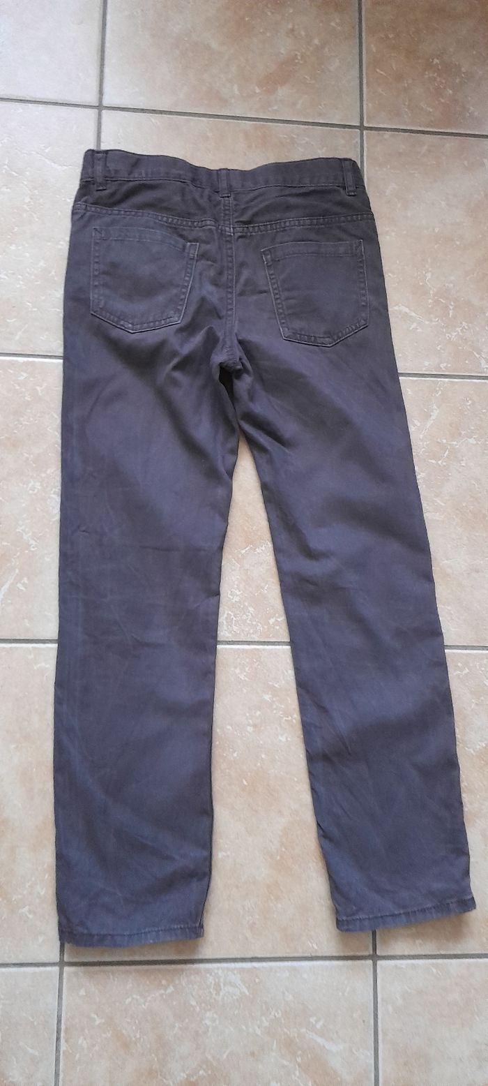 Jeans gris  8 9 ans - photo numéro 2