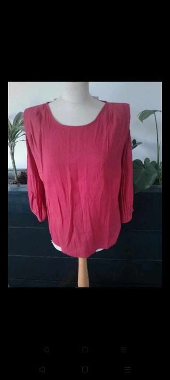 Blouse neuve manches 3/4 Camaïeu