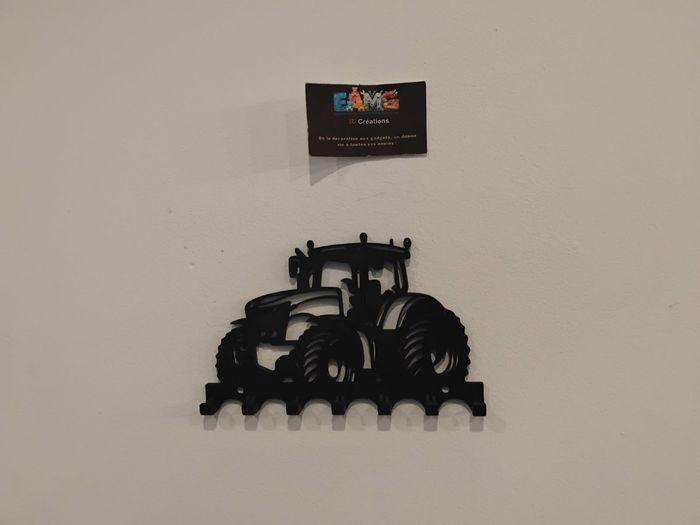 Porte clés tracteur