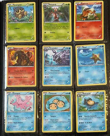 Lot carte Pokémon XY