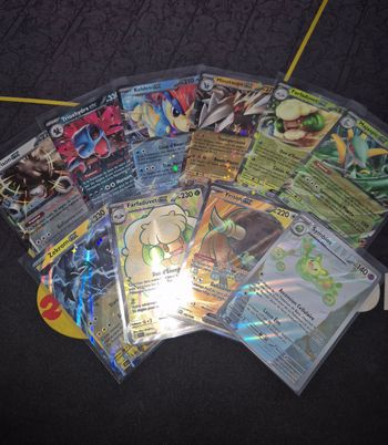 Lot 10 cartes Pokémon neuves sous pochettes