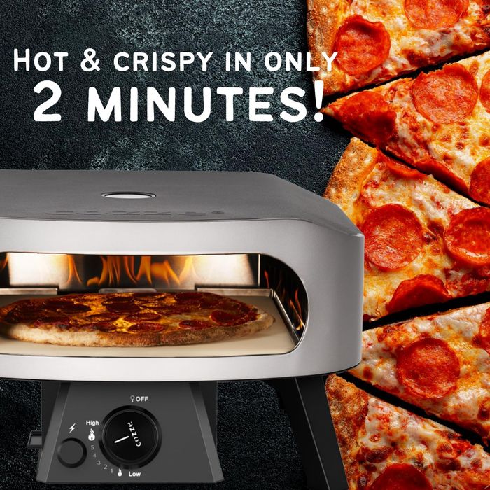 [NEUF] Four à Pizza Cozze 13 pouces, Gaz 30 mbar, Pierre en cordiérite incluse - photo numéro 9