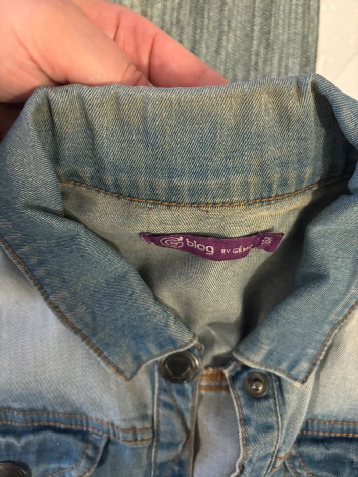 Veste en jean Gemo taille 16 ans . - photo numéro 8