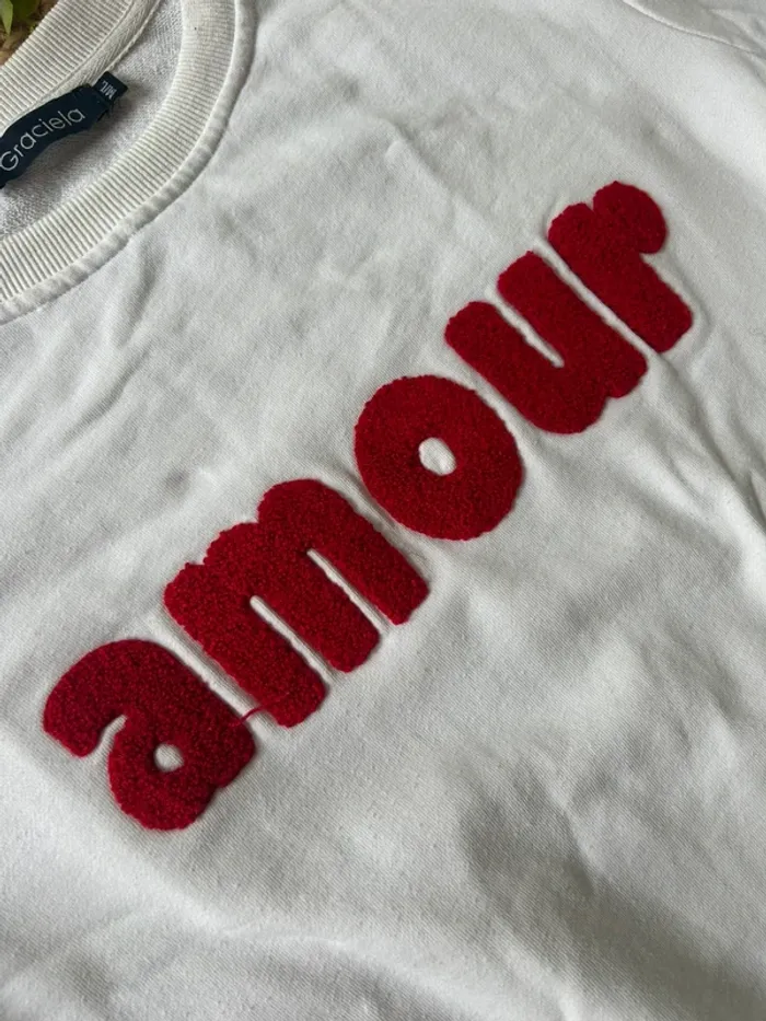 Sweat amour taille M/L - photo numéro 2