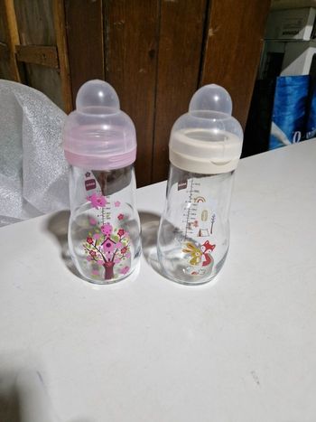 Biberons Mam en verre 260ml