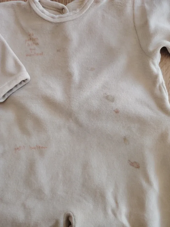 Pyjama velours 1 pièce Petit bateau - photo numéro 3