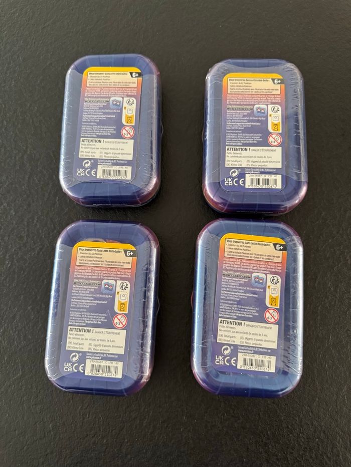 [NEUF] Lot 4 Minitin Pokémon Pouvoir de Kanto EB10/EB11 - photo numéro 4