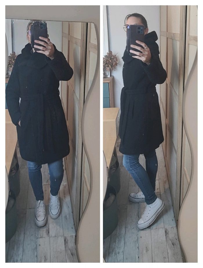 Caban promod femme taille 36 noir - photo numéro 1