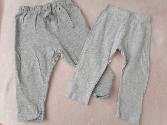2 pantalons fin 12 mois
