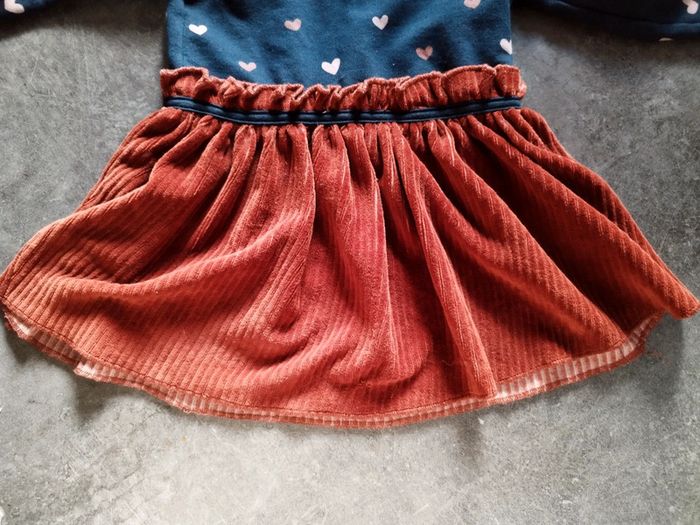 Robe bas en velours 18 mois - photo numéro 4