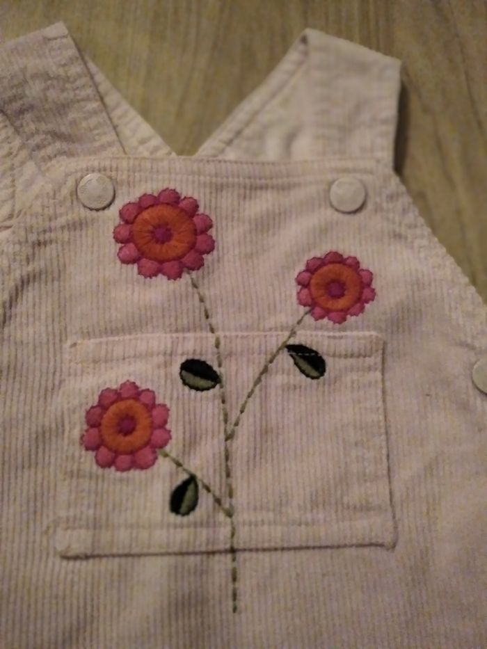 Robe côtelé 3 mois - photo numéro 2