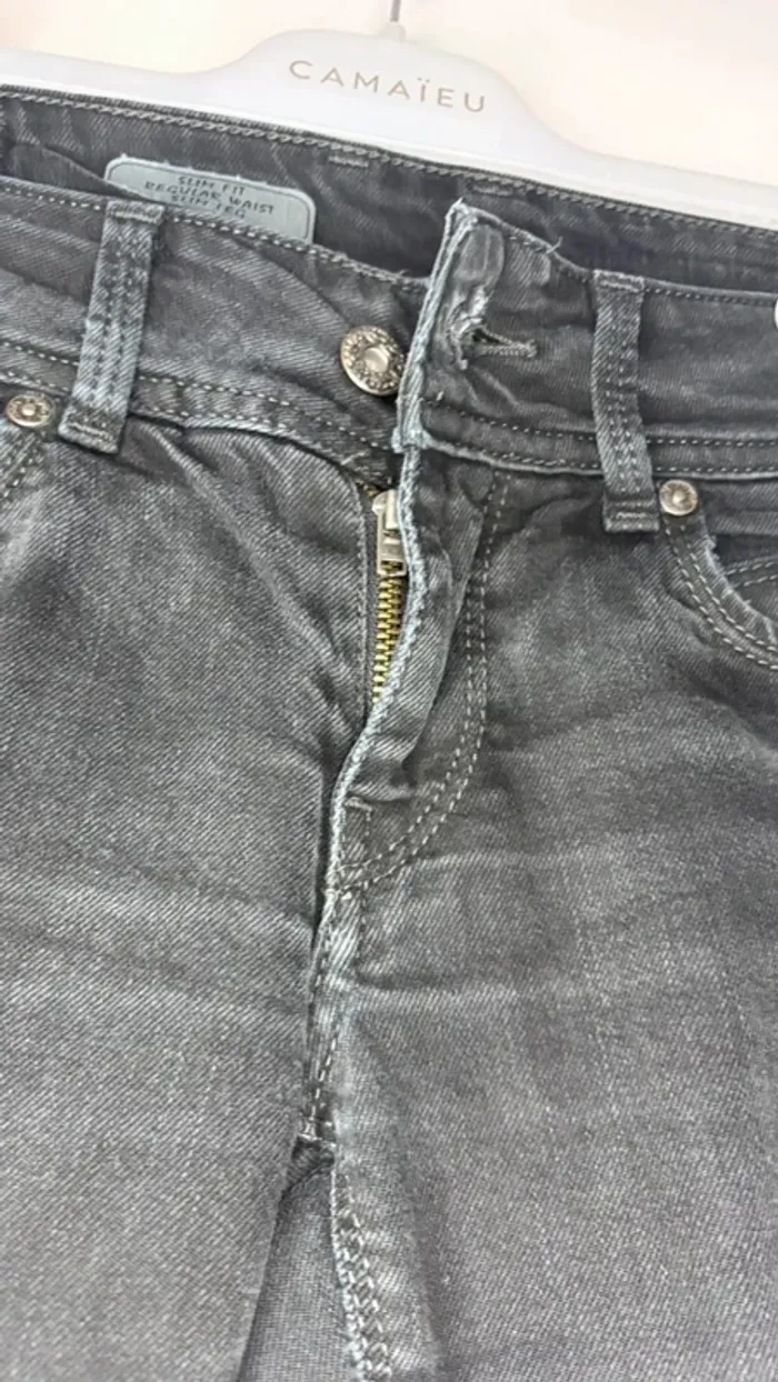 👖 Jean noir taille regular taille 34 XS #pepejeans - photo numéro 13
