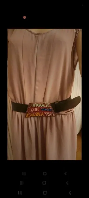 Ceinture Marron cuir Frankie Morello Milano 85cm