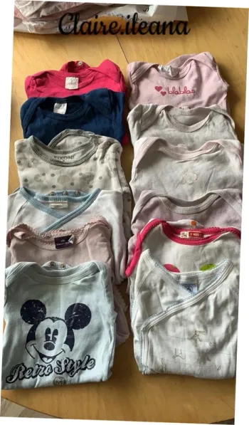 🛑lot de 12 body 3 mois 🛑