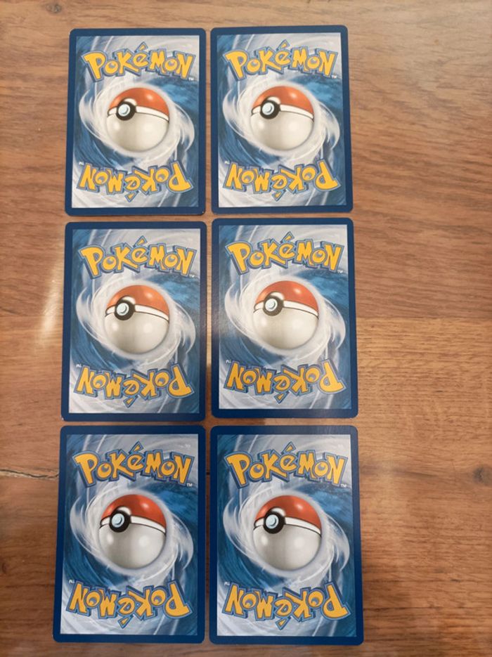 Lot de 6 cartes Pokemon 151 Flagadoss Sablaireau Triopikeur Ramoloss Sabelette - photo numéro 2
