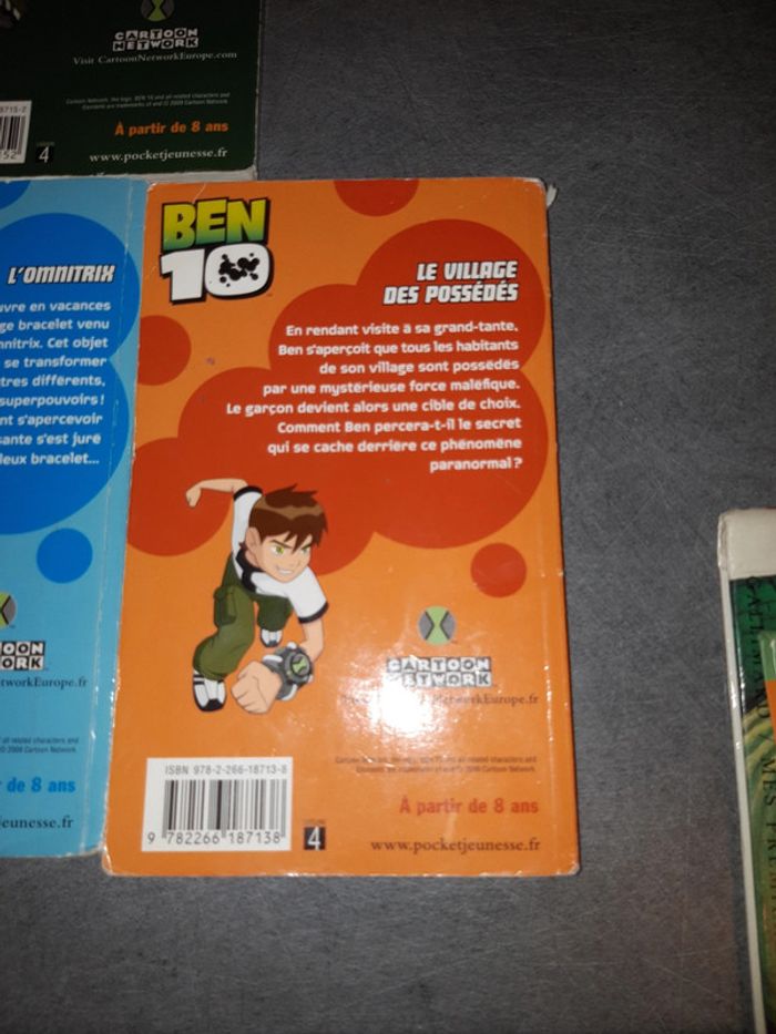 😺 livres ben 10 x5 enfant 8 ans😺 - photo numéro 4