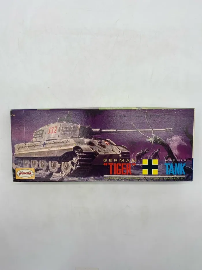 Maquette Aurora german Tiger tank