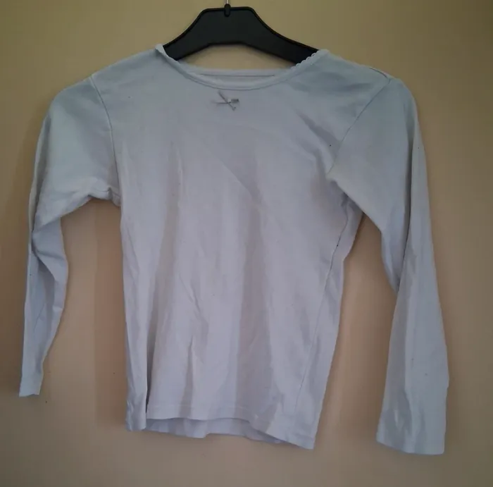 Tee-shirt manches longues Eldys taille 8/10 ans - photo numéro 2