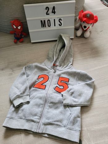 Gilet polaire 24 mois