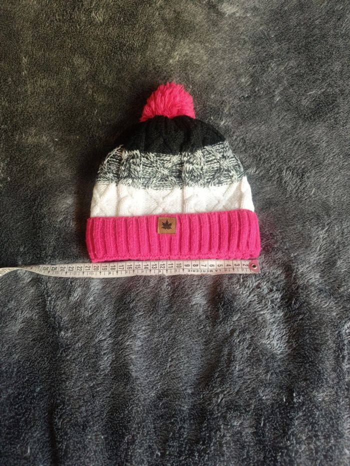Lot hiver bonnet + tour de cou en très bon état - photo numéro 4
