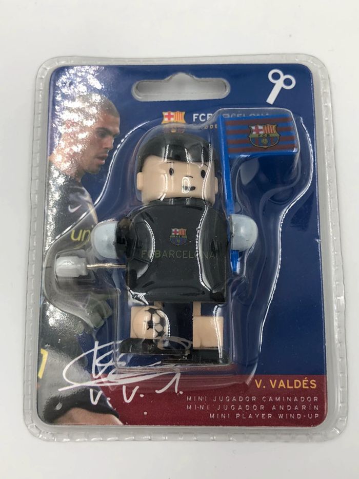 Figurine Wind Up Fc Barcelone V.Valdes neuf