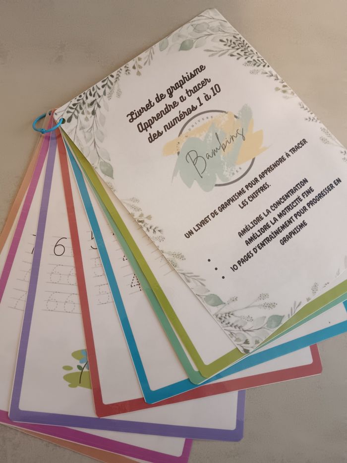 Livret d'apprentissage et de graphisme - photo numéro 2
