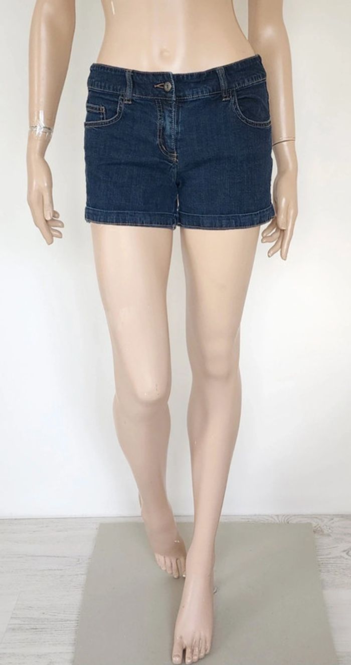 Short en jeans brut Camaïeu T.38