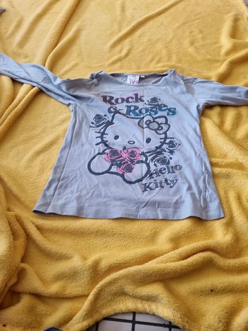 Maillot manche longue hello kitty