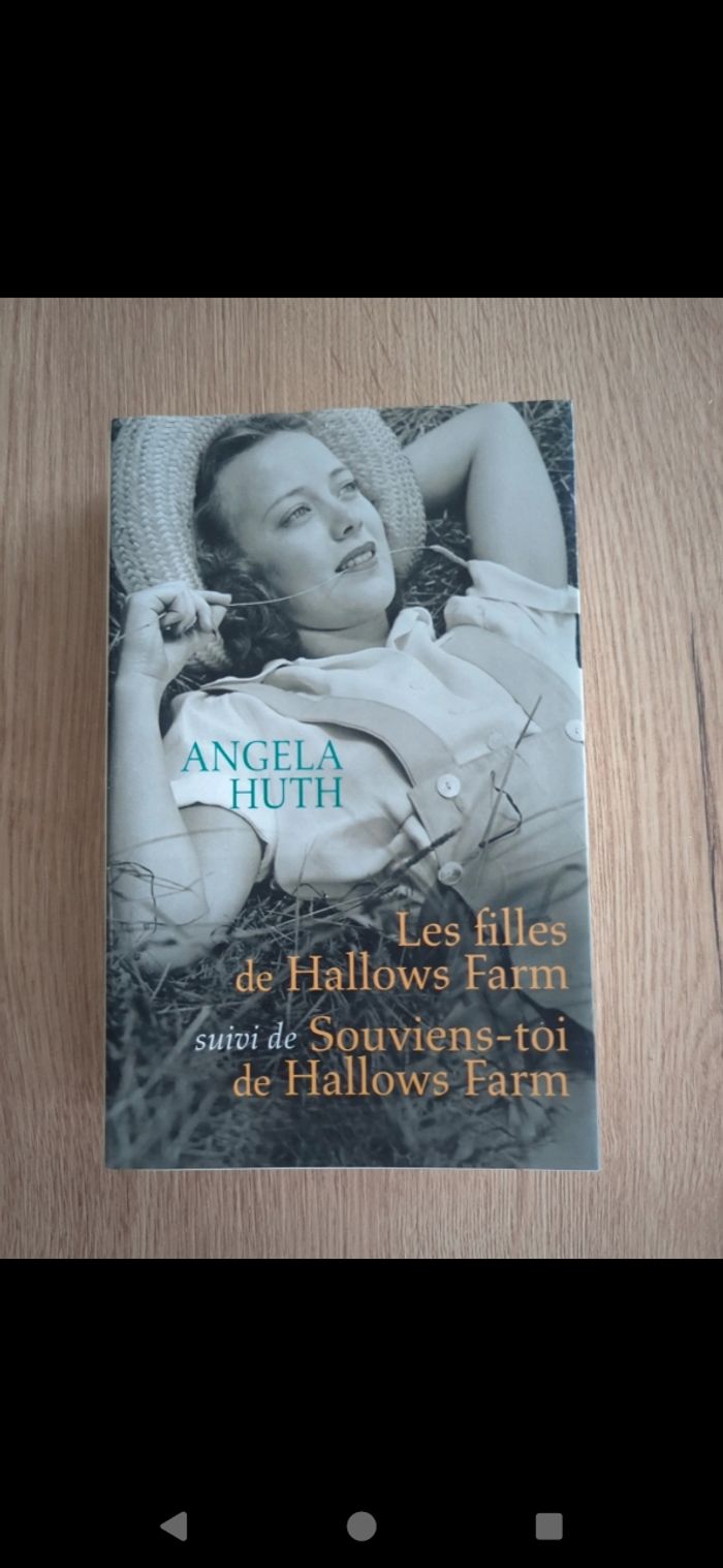 Livre les filles de halloween farm Angela huth