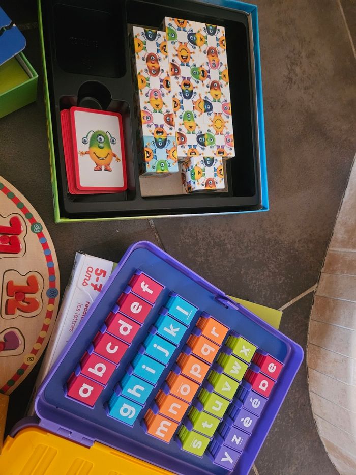 Lot jeu de société et d'apprentissage - photo numéro 2