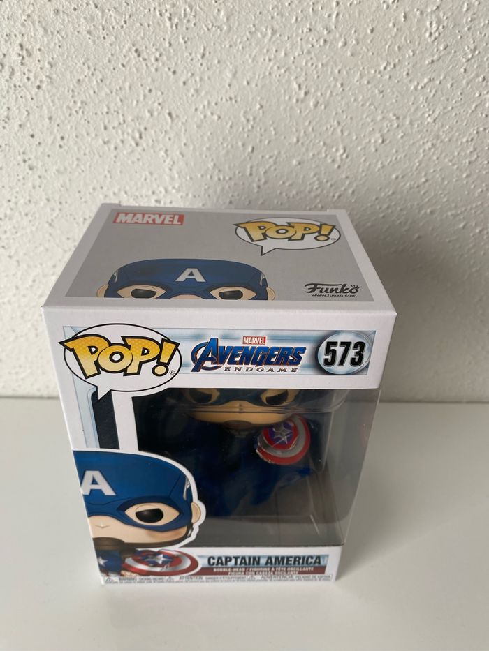 Pop figurine avenger capitaine america 573 - photo numéro 2