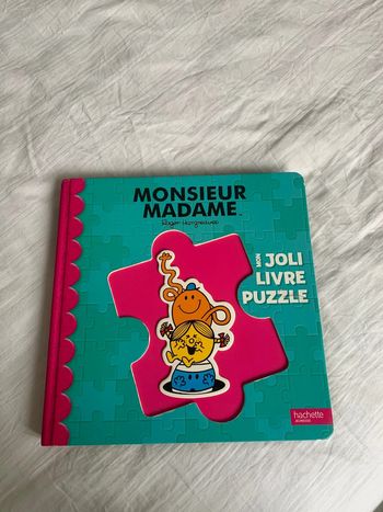 Livre puzzle Monsieur Madame
