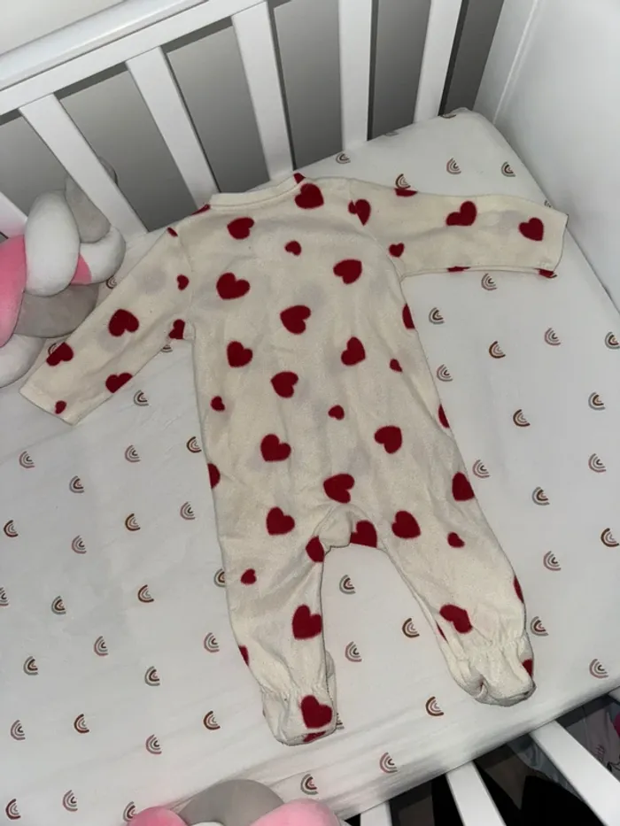 Pyjama cœur rouge - photo numéro 3