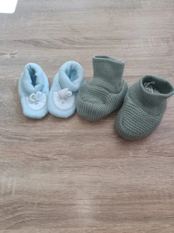 Lot de 2 paires de chaussons -