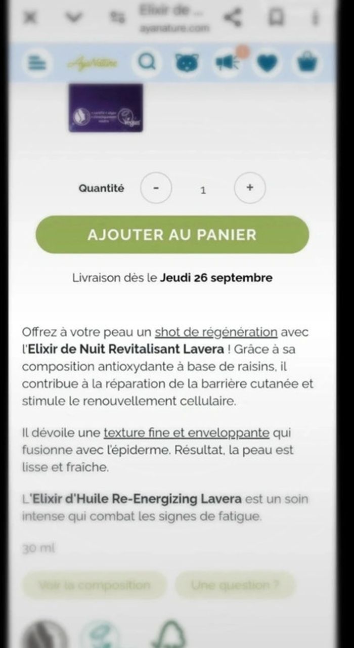 Élixir huile renegerant nuit - photo numéro 5