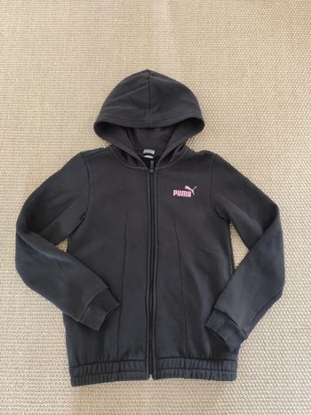 Sweat zippé Puma fille 13/14 ans , excellent état