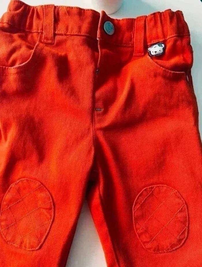 Très beau pantalon taille ajustable 12 mois sergent major - photo numéro 3