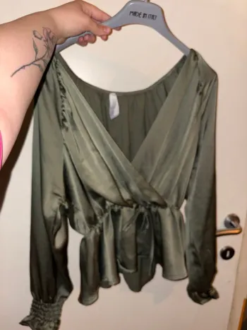 Blouse vert