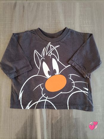 T Shirt manches longues Grosminet 3 mois